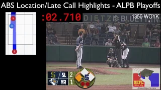 Automated Ball/Strike System Postseason Highlights