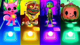 Pinkfong Exe Vs Paw Patrol Exe Vs Luca Exe Vs Cocomelon Exe | Tiles Hop EDM Rush