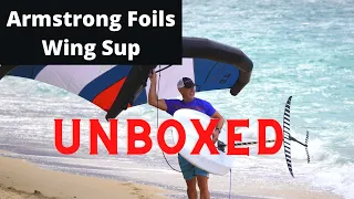 Armstrong Foils Wing SUP Boards (FG - Forward Geometry) Unboxed