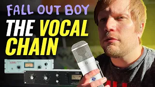 Patrick Talks About His Unusual Lyric Writing Process & Favourite Mic | Fall Out Boy