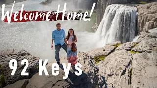 Welcome Home (Radical Face) at Shoshone Falls! | Violin & Piano