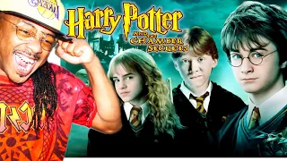 WATCHING Harry Potter and the Chamber of Secrets for the VERY FIRST TIME ( LETS TALK) MOVIE REACTION