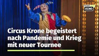 Circus Krone: Eine gigantische Premiere mit 33 Weltklasse-Artisten und 16 Raubkatzen in Weiden