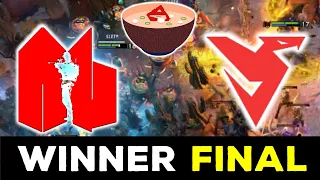 WINNER'S FINAL !!! ARMY GENIUSES vs MYTH AVENUE GAMING  - MS MISO SOUP DOTA 2