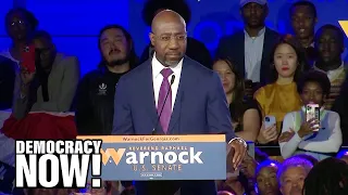 "The People Have Spoken": Sen. Warnock Wins in Georgia in Victory Over GOP Voter Suppression Efforts