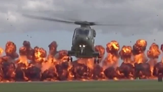 Grand Finale' Commando Helicopter Assault - Yeovilton Air Day 2015