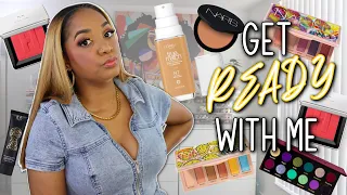 ★ CHATTY Get Ready With Me ★ Haus Labs Blushes 😍, Urban Decay Smiley 😕, L'Oreal True Match