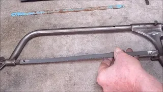 Free hacksaw blades and how to make them