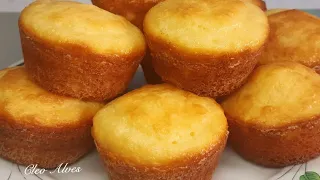 Bolinhos de Maizena sem trigo fofinho ideal para substituir o pão no café da manhã