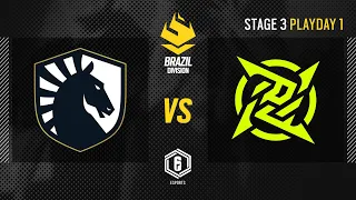 Team Liquid vs. Ninjas in Pyjamas // LATAM League Brazil Division 2021 - Stage 3 - Playday 1