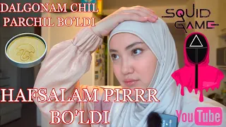 #SQUITGAME HAFSALAM PIR BO’LDI•KO’NKURS HAQIDA•AISHA ALIEVA OYLAVIY VLOGI🇸🇪