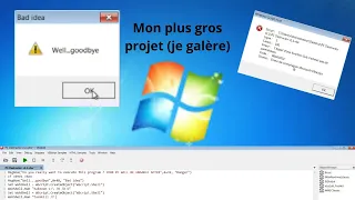 Je créé mon premier virus (ET C'EST GALERE)  - PC Destructor v1.1 partie 1