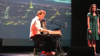 Yann Tiersen - Rue des Cascades Live Version - accordion and piano (Vladimir Yatsina Cover)