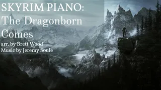 Skyrim: The Dragonborn Comes Piano