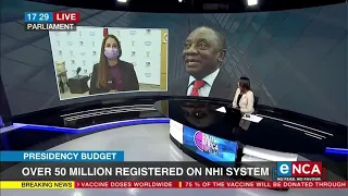 Presidency Budget | President responds to Budget Debate