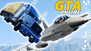 GTA 5 Online Угар - Летающий грузовик