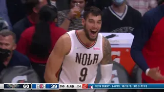 Jonas Valanciunas with 35+ points, 15+ rebounds and 7+ threes in a game!