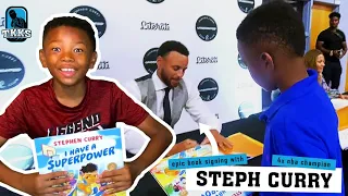 Steph Curry Shares the Best Advice His Mom Gave Him at Recent Book Signing Event