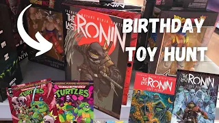 MY BIRTHDAY TOY HUNT! Target / Wal-Mart / Comics! Still On The Lookout For More TMNT!