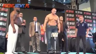 Bob Sapp vs Mariusz Pudzianowski pesaje y pelea completa