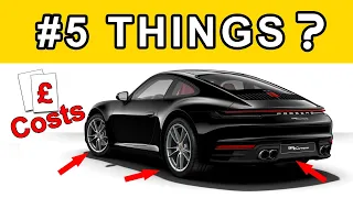 5 Things about Porsche 992 running COSTS