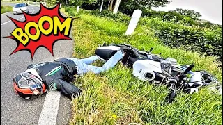 Scary Bike Crash - Angry & Crazy Motorcycle Moments (Ep. #3)