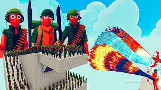 100x VIETNAM SOLDIER + 2x GIANT vs 3x EVERY GOD   Totally Accurate Battle Simulator TABS