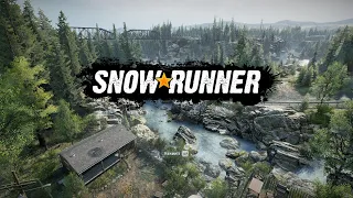 Snowrunner Новый 3 сезон. Новая карта. Разведка