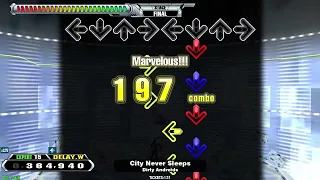 【LV15】DDR / City Never Sleeps - EXPERT DOUBLE with handclap