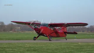 Stinson 108-1 Voyager N9117K Teuge Airport 9 Maart 2024