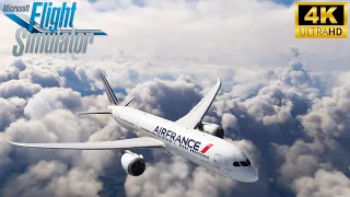 B787-9 Air France | Buenos Aires (EZE) - Paris (CDG) | Full Flight on MSFS2020 (4K 60)