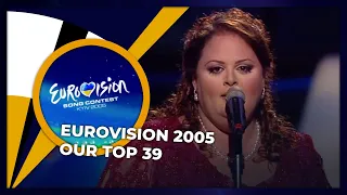 Eurovision 2005 | OUR TOP 39