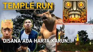 TEMPLE RUN DIDUNIA NYATA! BOCIL MELAWAN MONSTER DEMI MENDAPAT HARTA KARUN! | Mikael TubeHD