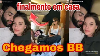 AGORA MESMO! Gusttavo Lima e Andressa Suita CHEGAM em CASA depois do showzaço em  Alpinópolis-MG