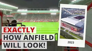 New video shows EXACTLY how Anfield will look once complete