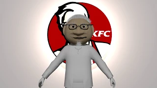 Colonel Sanders Visits KFC