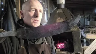 Forging a Bowie knife that my subscribers voted for. I've wanted one of these for a very long time