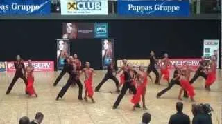 WDSF European Formation Latin 2012 - 3d place Grün Gold Club Bremen (HD)