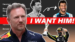 Christian Horner wants Daniel Ricciardo to race in 2023