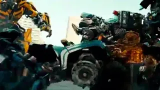 A morte de Ironhide / Transformers : O lado oculto da Lua ( 2011 )