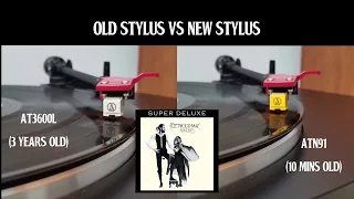 3 Year Old Stylus vs Brand New Stylus (SOUND COMPARISON!)