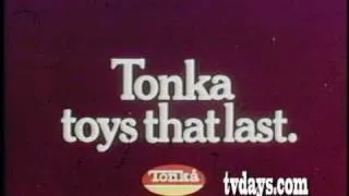 TONKA TOY TRUCKS 1972 TOY COMMERCIALS ON DVD at TVDAYS.com