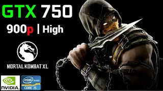 Mortal Kombat XL | GTX 750 2GB OC + i5 2500K | 900p, high