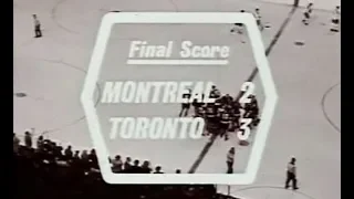 1967 Stanley Cup Final. Game 3. Montreal at Toronto.