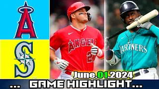 Seattle Mariners vs. Los Angeles Angels (06/02/24) FULL GAME Highlights | MLB Season 2024