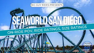 SeaWorld San Diego - California - Full Review, Tour, Ride Ratings, Size Ratings - Big Guy Rides