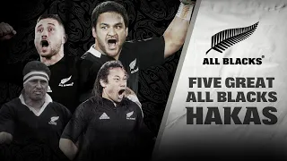 Five Great All Blacks Haka