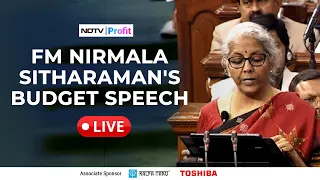 Nirmala Sitharaman Full Budget 2024 Speech | Sitharaman Tables Interim Budget | Budget 2024 Speech