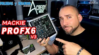 MACKIE PROFX6 V3 LO QUE NECESITAS PARA GRABAR EN CASA!! (Pruebas y Reviews) en Español