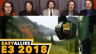 Halo Infinite - Easy Allies Reactions - E3 2018